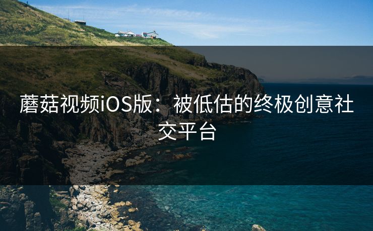 蘑菇视频iOS版：被低估的终极创意社交平台  第1张